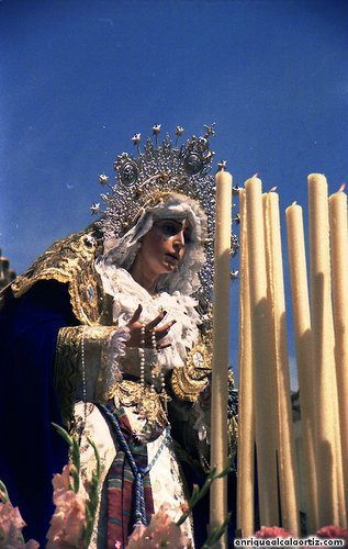 La Pollinica. Semana Santa, 1994. Priego. Foto, Arroyo Luna.