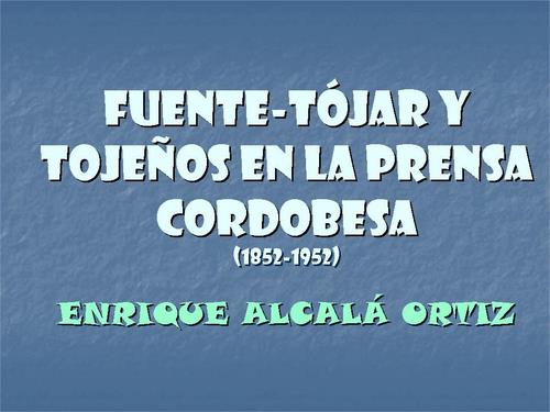 20.03.01.001. Fuente-Tójar. (Córdoba).