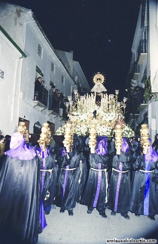 30.03.013. Dolores. Semana Santa 1993. Priego. Foto, Arroyo Luna.