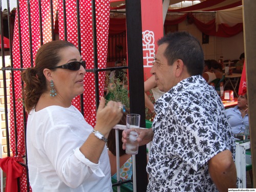 18.09.276. Feria Real.Gente y escenas. Priego, 2007.