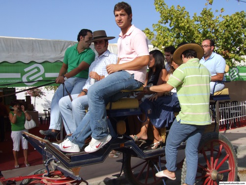18.09.278. Feria Real.Gente y escenas. Priego, 2007.
