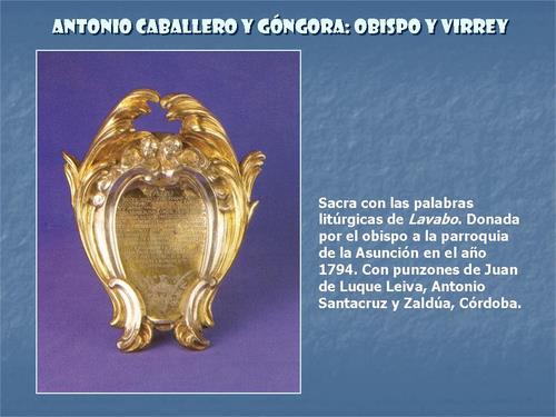 19.09.37. El virrey Antonio Caballero y Góngora.