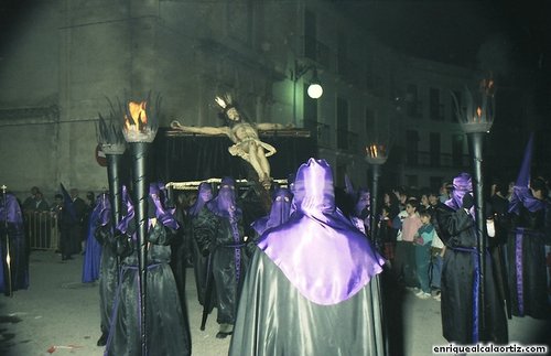 30.03.033. Dolores. Semana Santa, 1994. Priego. Foto, Arroyo Luna.