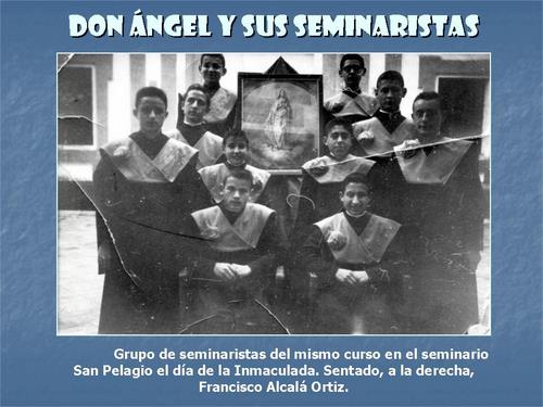 19.10.12. El sacerdote Ángel Carrillo Trucio y sus seminaristas. (1882-1970).