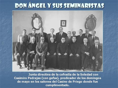 19.10.18. El sacerdote Ángel Carrillo Trucio y sus seminaristas. (1882-1970).