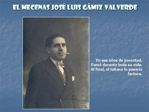 19.11.004. El mecenas José Luis Gámiz Valverde. (1903-1968).