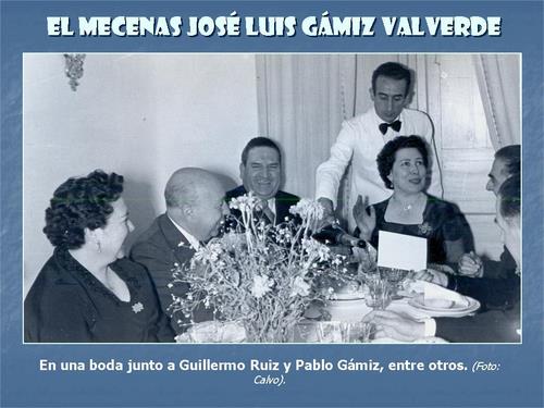 19.11.024. El mecenas José Luis Gámiz Valverde. (1903-1968).