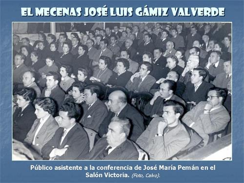 19.11.061. El mecenas José Luis Gámiz Valverde. (1903-1968).
