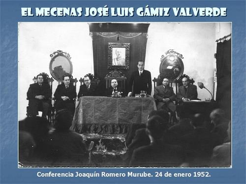 19.11.085. El mecenas José Luis Gámiz Valverde. (1903-1968).