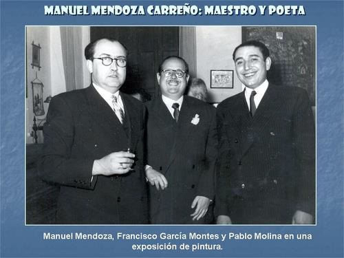 19.13.01.028. Manuel Mendoza Carreño, político, maestro y poeta. (1915-1987).