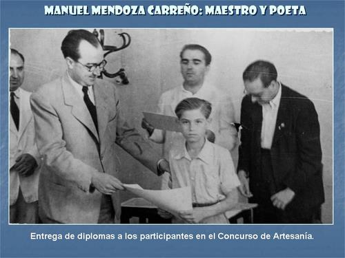 19.13.01.044. Manuel Mendoza Carreño, político, maestro y poeta. (1915-1987).