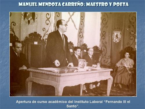 19.13.01.081. Manuel Mendoza Carreño, político, maestro y poeta. (1915-1987).