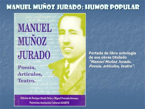 19.14.16. Manuel Muñoz Jurado, humor popular (1906-1975).
