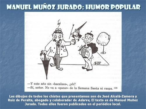 19.14.22. Manuel Muñoz Jurado, humor popular (1906-1975).