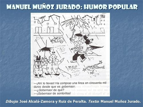 19.14.23. Manuel Muñoz Jurado, humor popular (1906-1975).