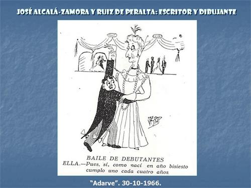 19.17.019. José Alcalá-Zamora y Ruiz de Peralta. Escritor y dibujante. (1924-1977).