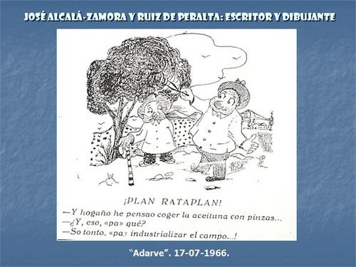 19.17.021. José Alcalá-Zamora y Ruiz de Peralta. Escritor y dibujante. (1924-1977).