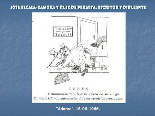 19.17.022. José Alcalá-Zamora y Ruiz de Peralta. Escritor y dibujante. (1924-1977).