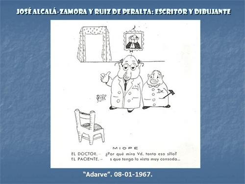 19.17.024. José Alcalá-Zamora y Ruiz de Peralta. Escritor y dibujante. (1924-1977).