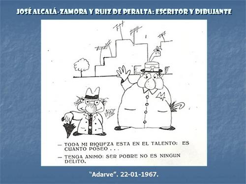 19.17.026. José Alcalá-Zamora y Ruiz de Peralta. Escritor y dibujante. (1924-1977).