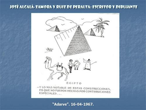 19.17.036. José Alcalá-Zamora y Ruiz de Peralta. Escritor y dibujante. (1924-1977).