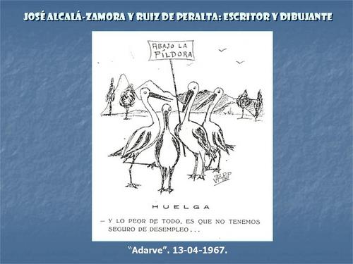 19.17.037. José Alcalá-Zamora y Ruiz de Peralta. Escritor y dibujante. (1924-1977).