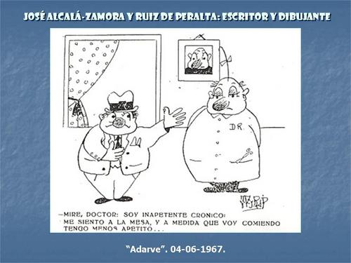 19.17.043. José Alcalá-Zamora y Ruiz de Peralta. Escritor y dibujante. (1924-1977).