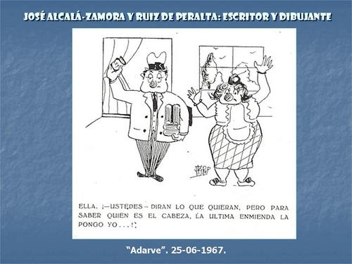 19.17.046. José Alcalá-Zamora y Ruiz de Peralta. Escritor y dibujante. (1924-1977).