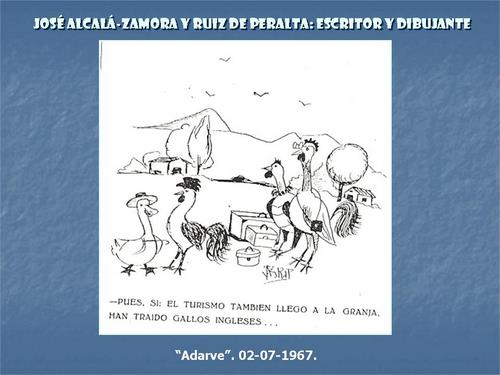 19.17.047. José Alcalá-Zamora y Ruiz de Peralta. Escritor y dibujante. (1924-1977).