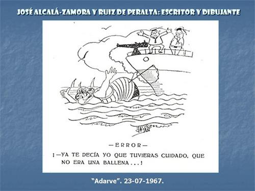 19.17.049. José Alcalá-Zamora y Ruiz de Peralta. Escritor y dibujante. (1924-1977).