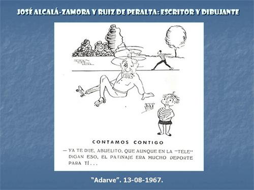 19.17.052. José Alcalá-Zamora y Ruiz de Peralta. Escritor y dibujante. (1924-1977).