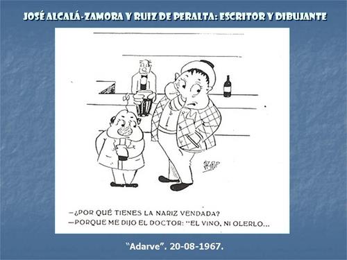 19.17.053. José Alcalá-Zamora y Ruiz de Peralta. Escritor y dibujante. (1924-1977).