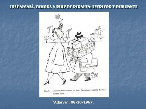 19.17.059. José Alcalá-Zamora y Ruiz de Peralta. Escritor y dibujante. (1924-1977).