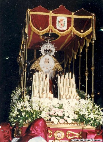 30.04.013. Caridad. Semana Santa, 1998. Priego. Foto, Arroyo Luna.