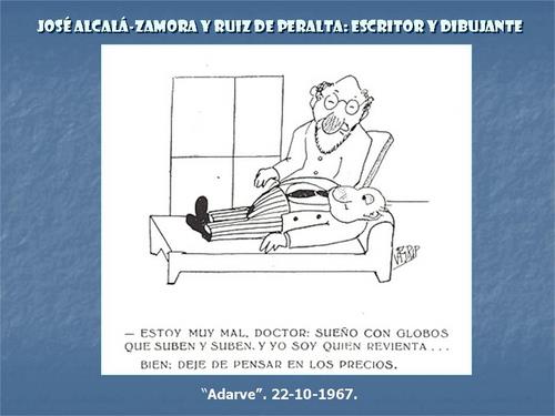 19.17.061. José Alcalá-Zamora y Ruiz de Peralta. Escritor y dibujante. (1924-1977).