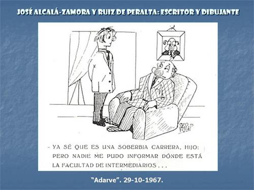 19.17.062. José Alcalá-Zamora y Ruiz de Peralta. Escritor y dibujante. (1924-1977).