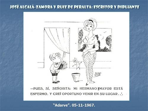 19.17.063. José Alcalá-Zamora y Ruiz de Peralta. Escritor y dibujante. (1924-1977).