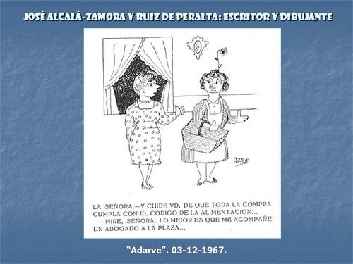 19.17.066. José Alcalá-Zamora y Ruiz de Peralta. Escritor y dibujante. (1924-1977).