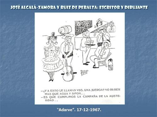 19.17.068. José Alcalá-Zamora y Ruiz de Peralta. Escritor y dibujante. (1924-1977).