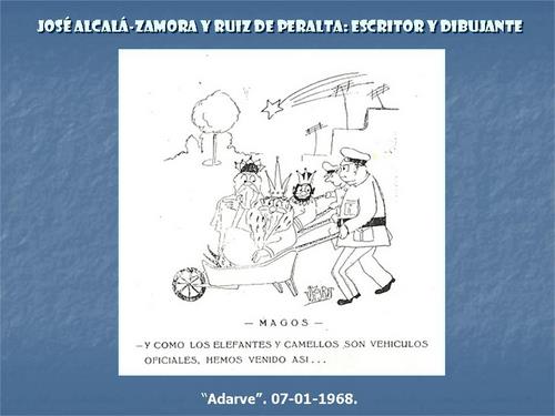 19.17.071. José Alcalá-Zamora y Ruiz de Peralta. Escritor y dibujante. (1924-1977).
