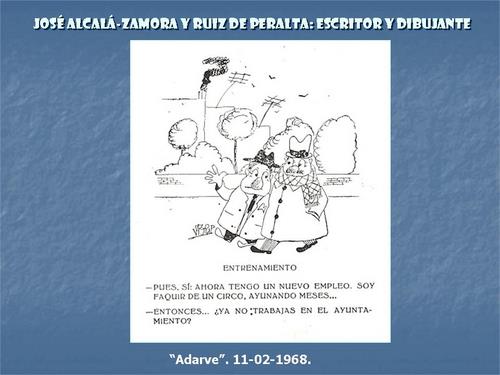 19.17.075. José Alcalá-Zamora y Ruiz de Peralta. Escritor y dibujante. (1924-1977).