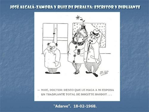 19.17.076. José Alcalá-Zamora y Ruiz de Peralta. Escritor y dibujante. (1924-1977).