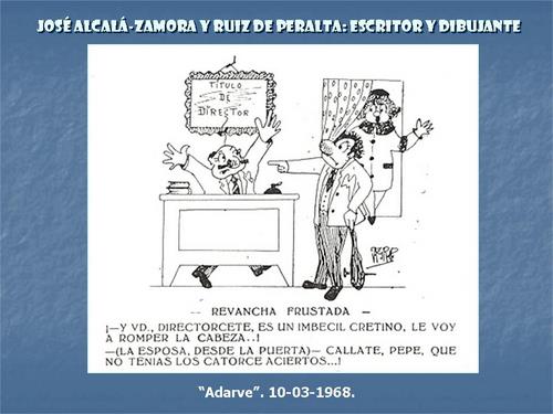 19.17.079. José Alcalá-Zamora y Ruiz de Peralta. Escritor y dibujante. (1924-1977).