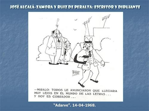 19.17.081. José Alcalá-Zamora y Ruiz de Peralta. Escritor y dibujante. (1924-1977).