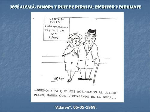 19.17.084. José Alcalá-Zamora y Ruiz de Peralta. Escritor y dibujante. (1924-1977).