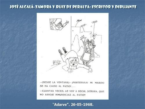 19.17.087. José Alcalá-Zamora y Ruiz de Peralta. Escritor y dibujante. (1924-1977).