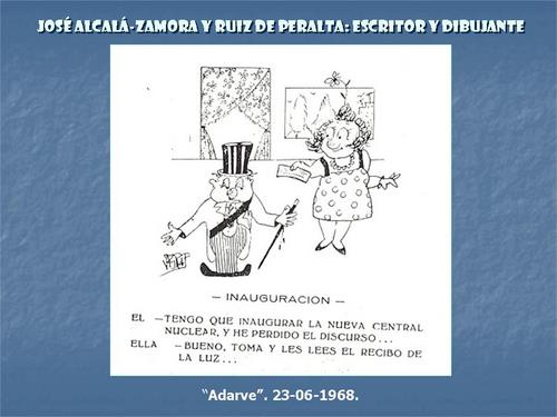 19.17.091. José Alcalá-Zamora y Ruiz de Peralta. Escritor y dibujante. (1924-1977).