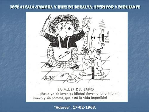 19.17.095. José Alcalá-Zamora y Ruiz de Peralta. Escritor y dibujante. (1924-1977).