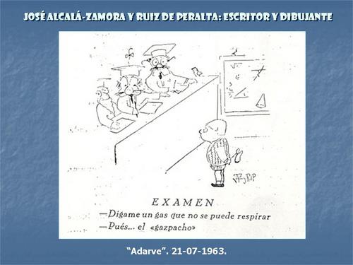 19.17.098. José Alcalá-Zamora y Ruiz de Peralta. Escritor y dibujante. (1924-1977).