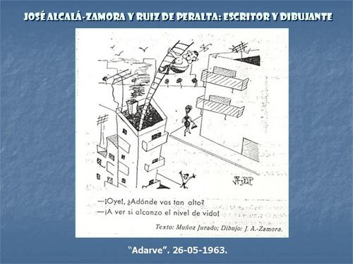 19.17.099. José Alcalá-Zamora y Ruiz de Peralta. Escritor y dibujante. (1924-1977).